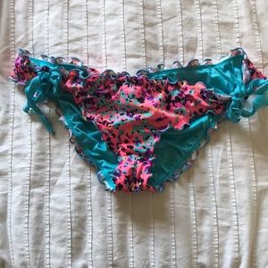 Multi Colored Victoria’s Secret Swim Bottoms